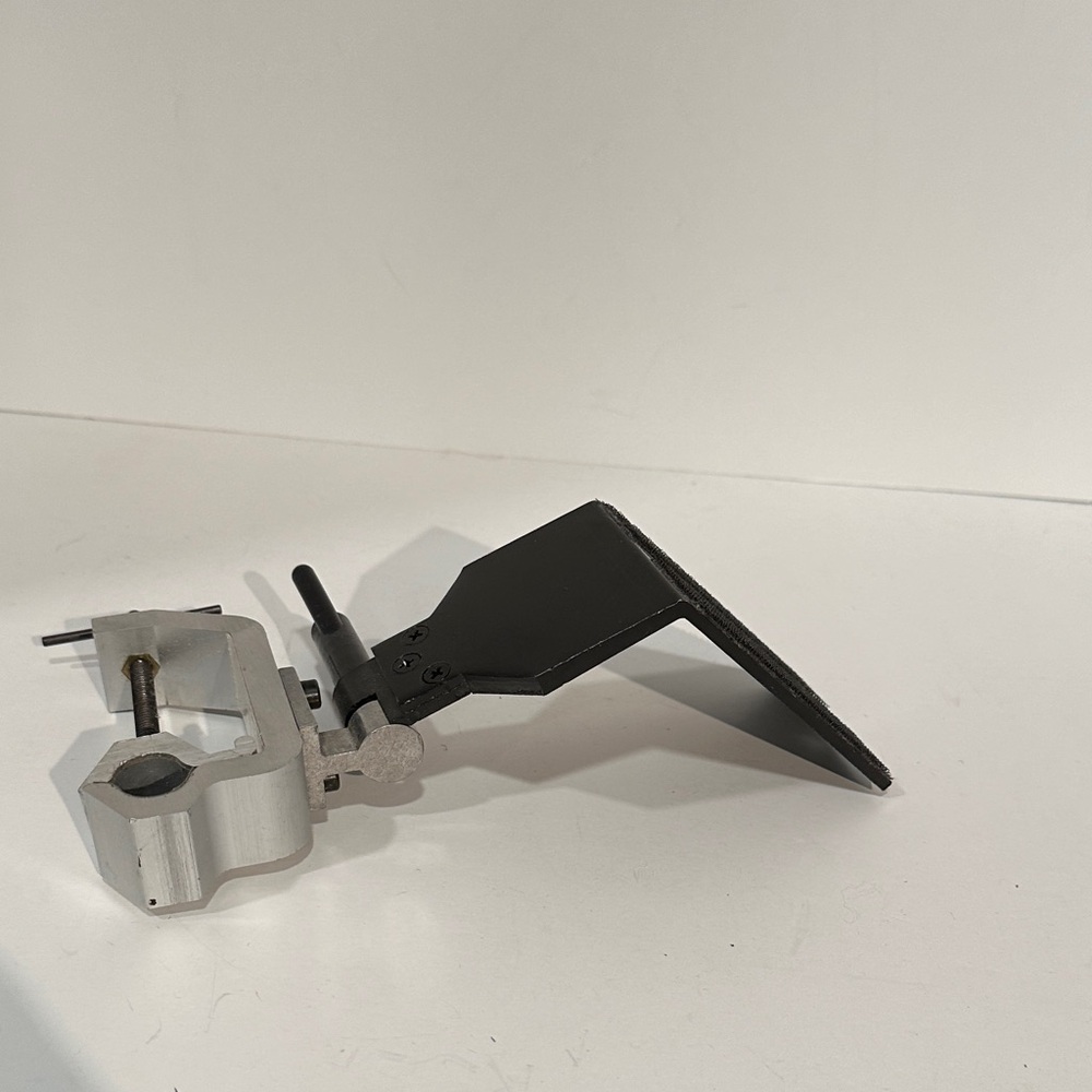 Black and Silver Metal Clamp